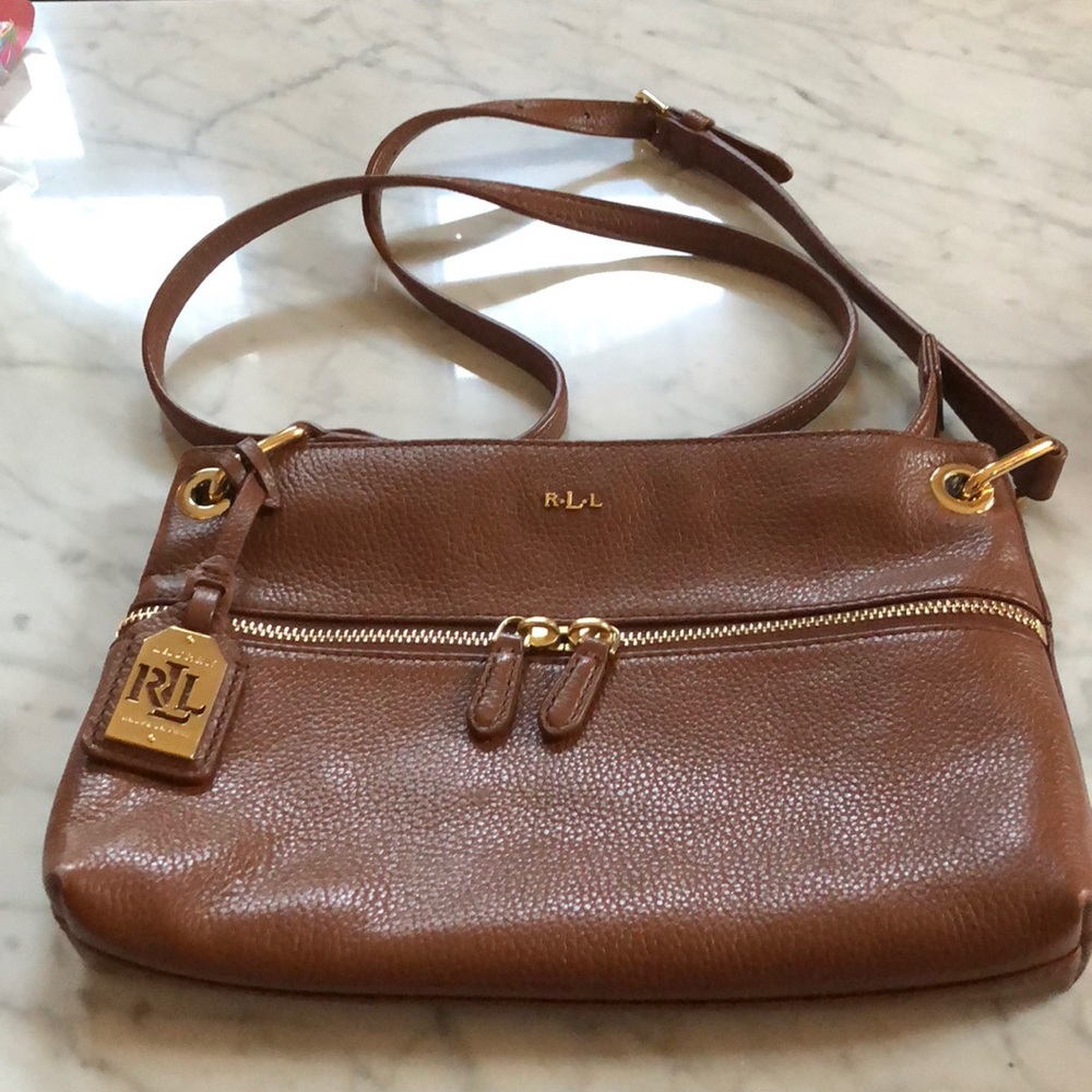 Lauren Ralph Lauren leather cross body bag